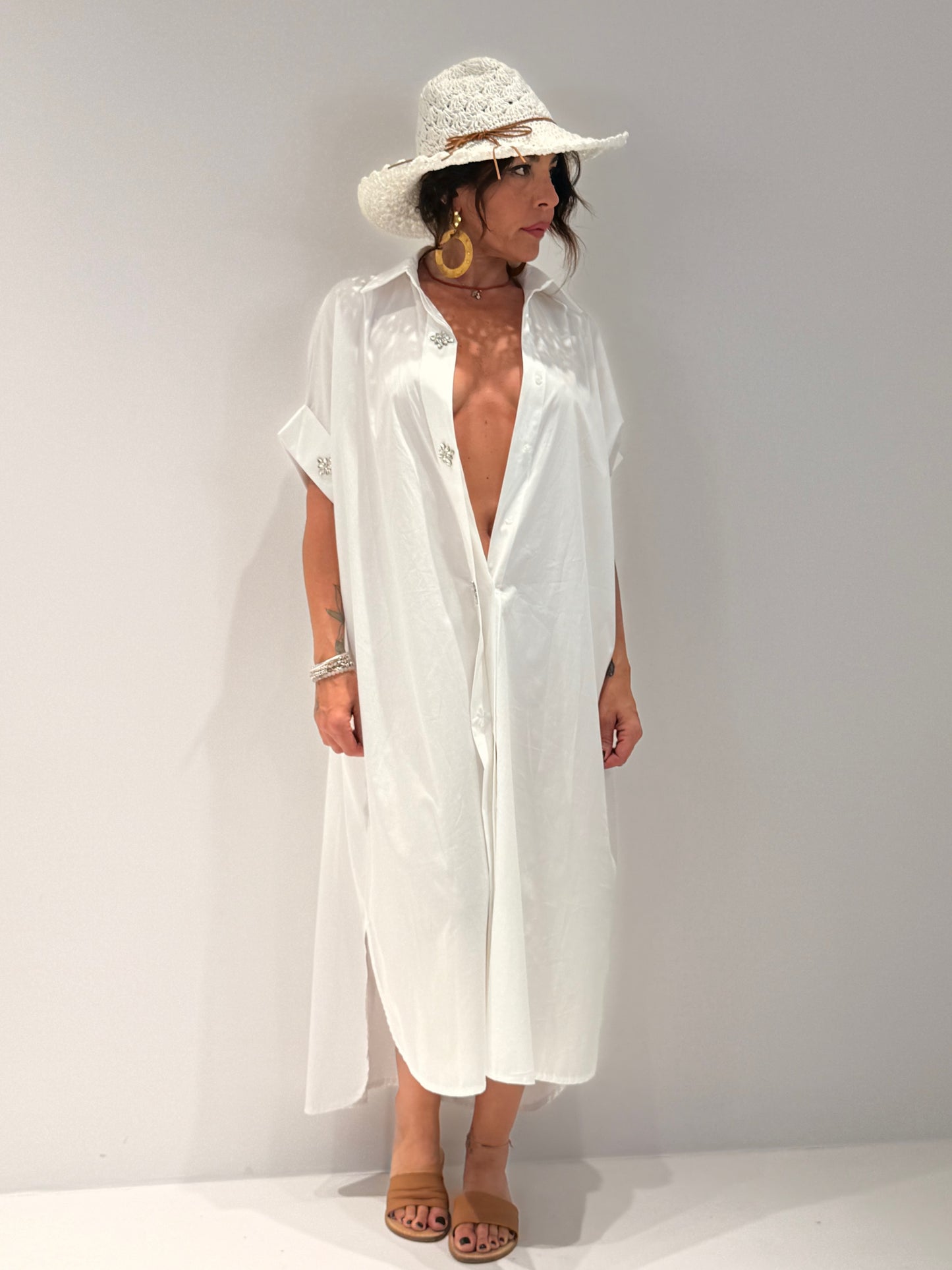 ABITO POSITANO BIANCO