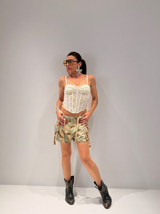 SHORTS MILITARY MIMETICO