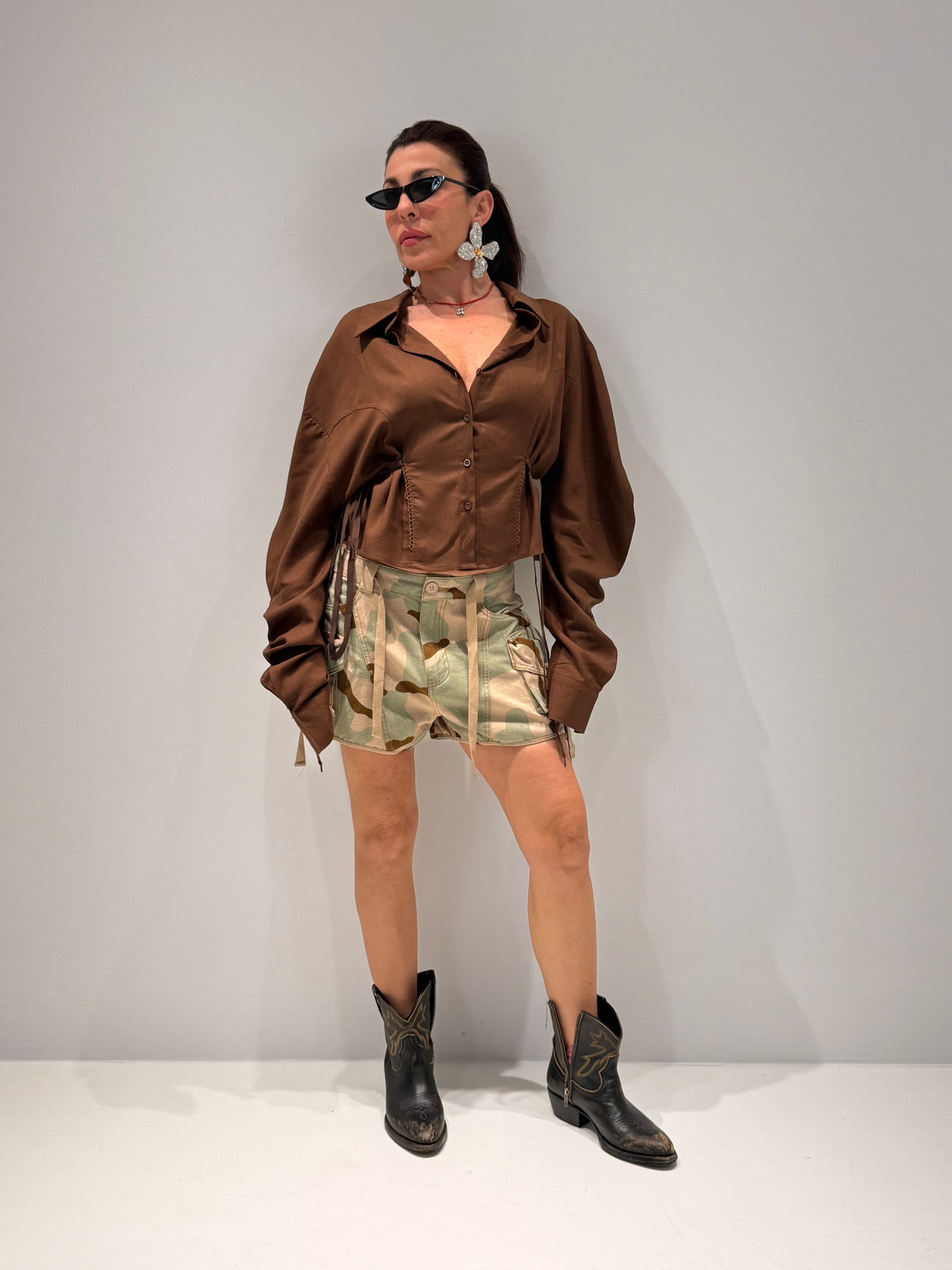 SHORTS MILITARY MIMETICO