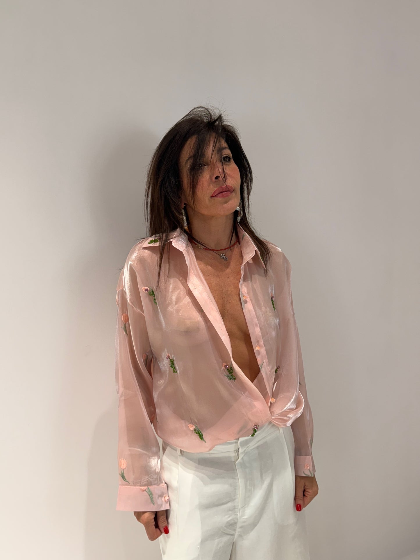 CAMICIA FOLLY FLOWER ROSA