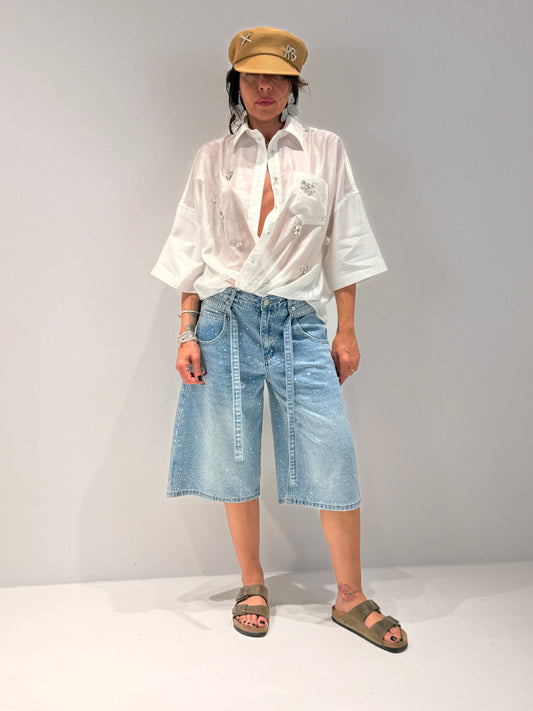 CAMICIA JUAN  ECRU