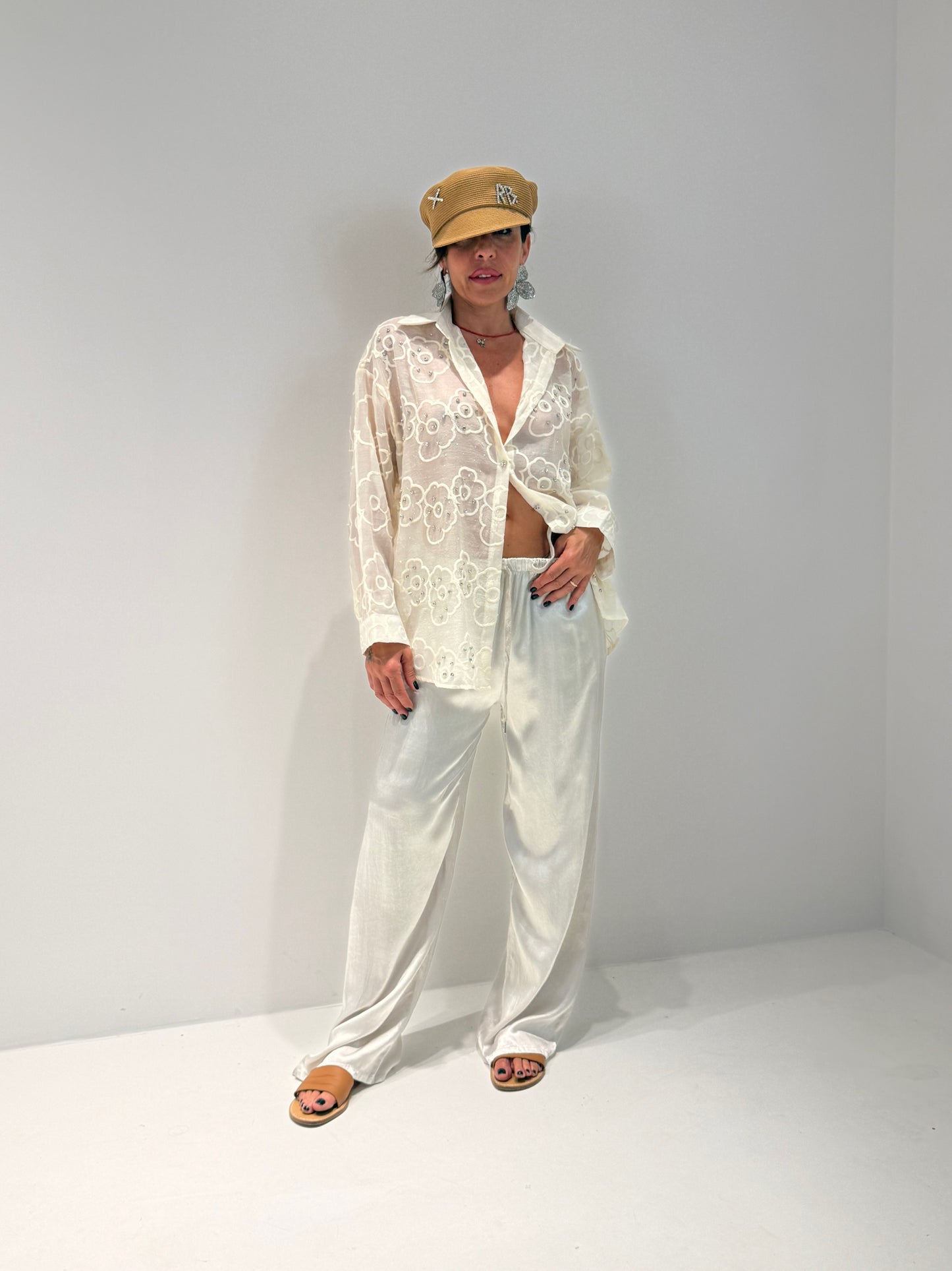 PANTALONE MOSè ECRU
