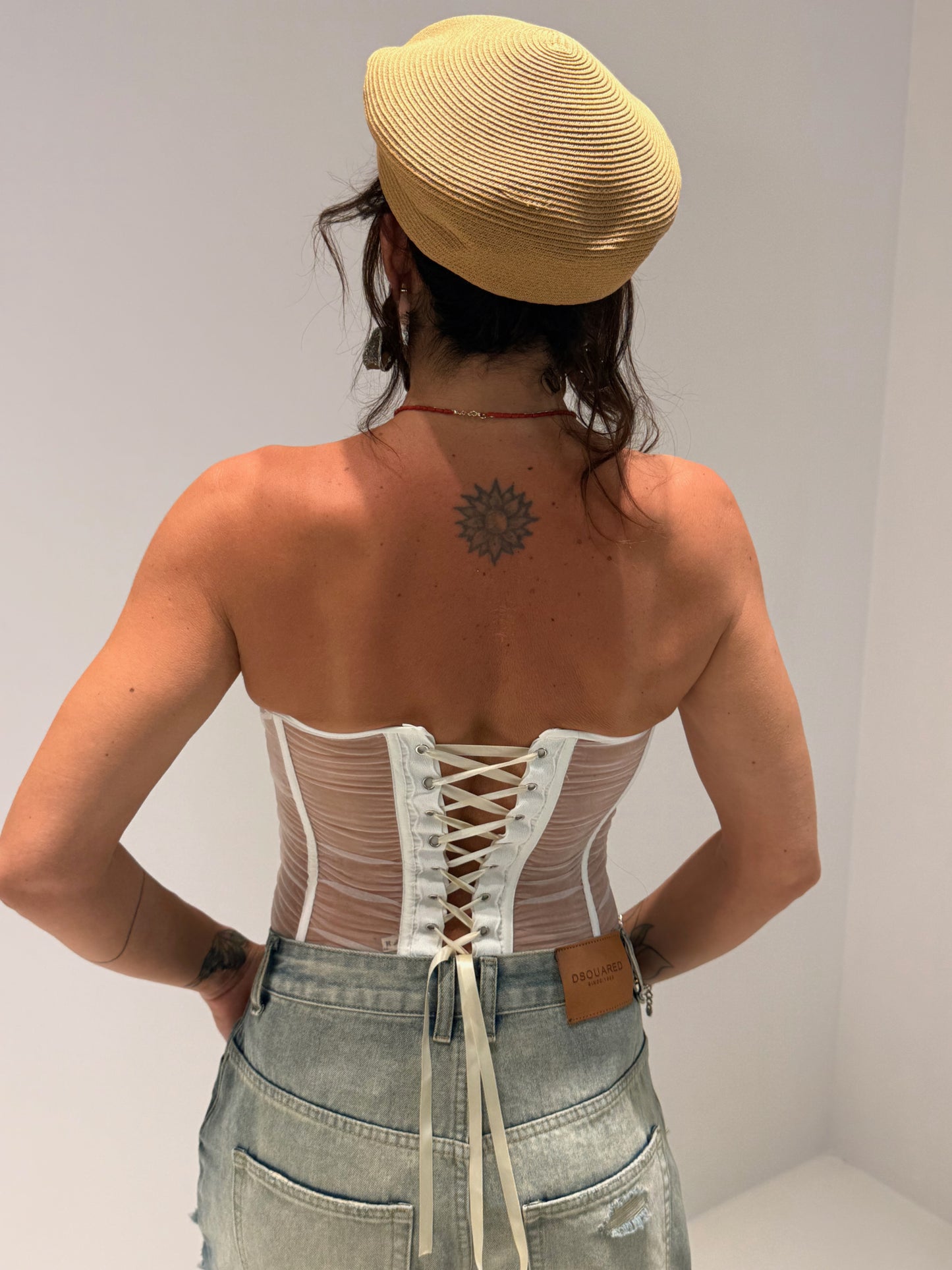 BUSTIER SALLY BIANCO