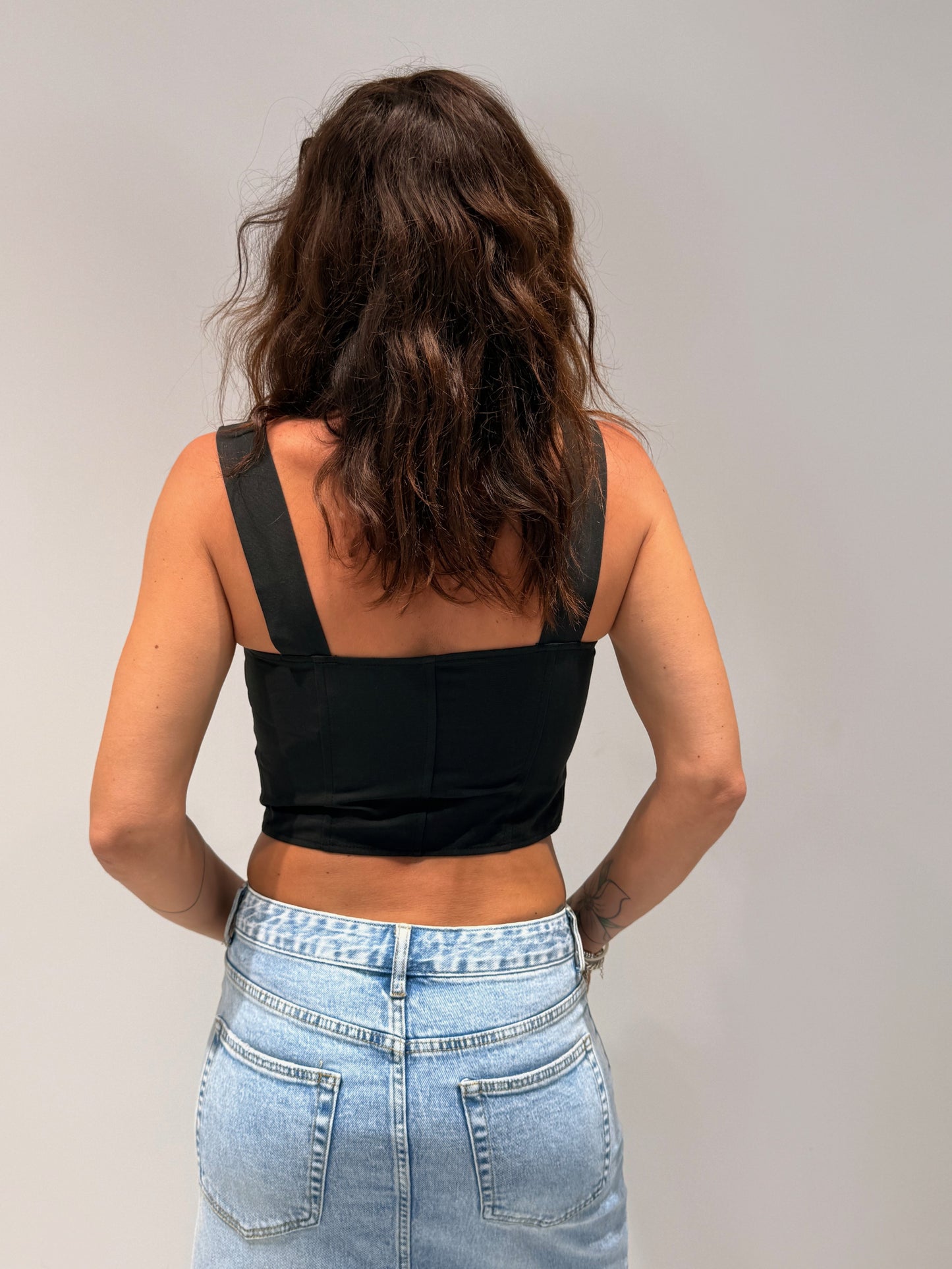 BUSTIER LUIS NERO